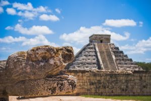 Pyramid of the Mayan Rivera